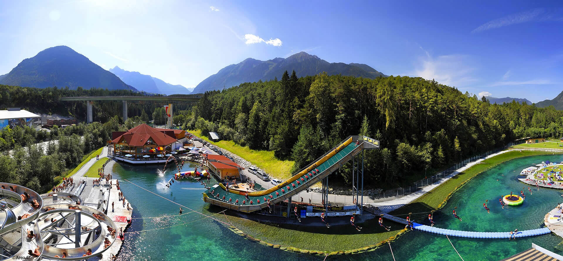 The Adventure Park in Upper Tyrol owes its name to the 47th line of latitude. Here children and adults can find action without end.